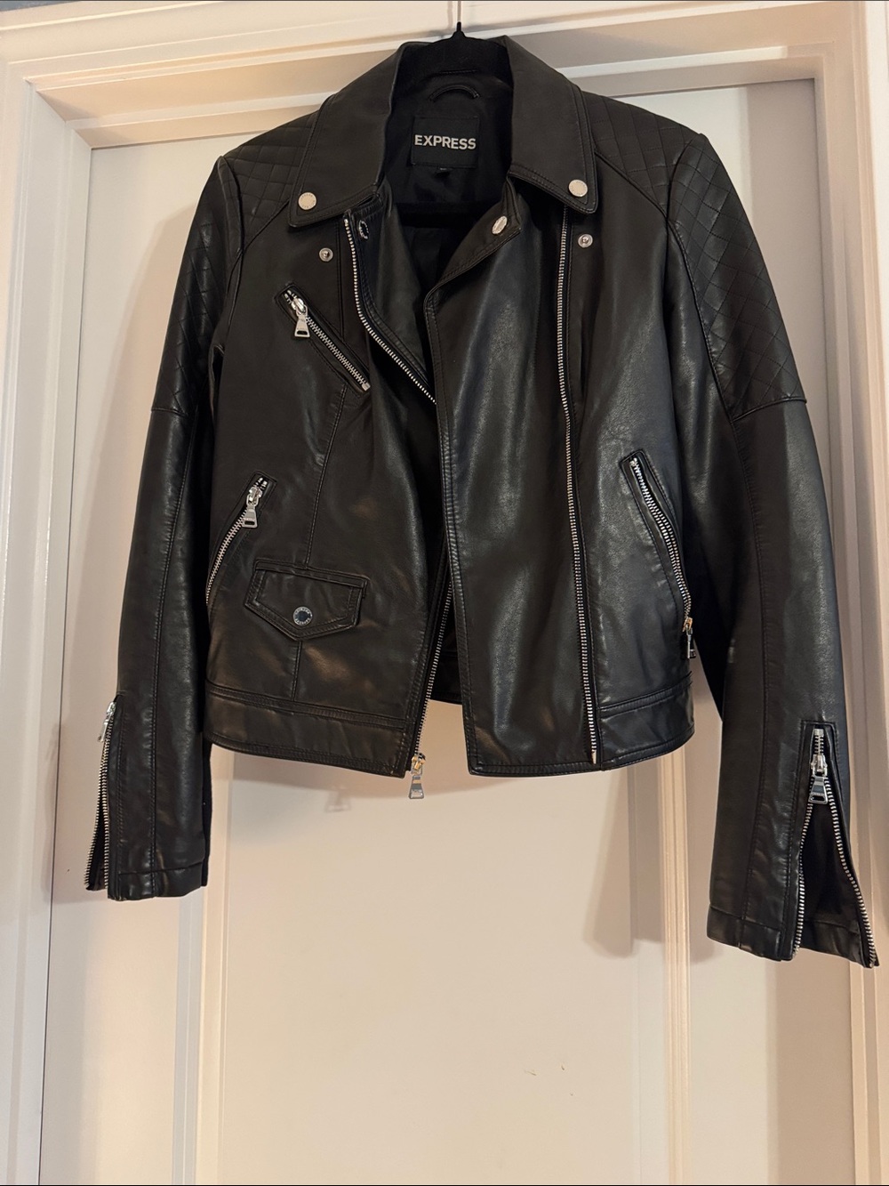 EXPRESS faux Leather jacket